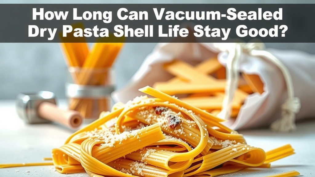 How Long Can Vacuum-Sealed Dry Pasta Stay Good?