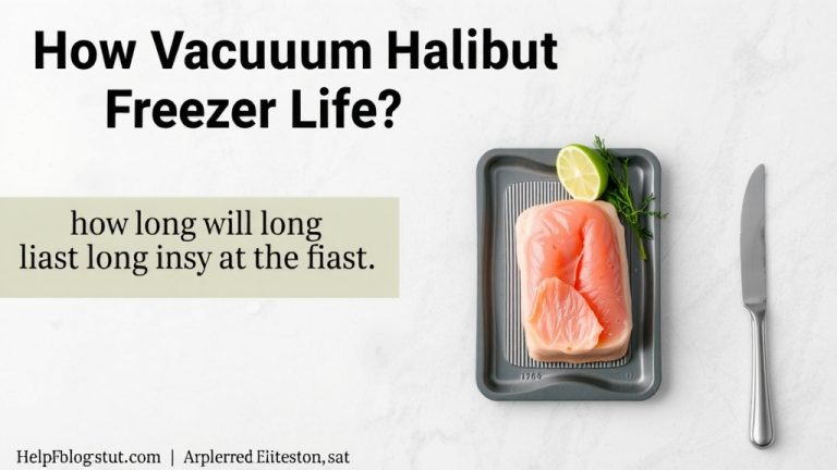 Vacuum Sealed Halibut Freezer Life: How Long It Lasts