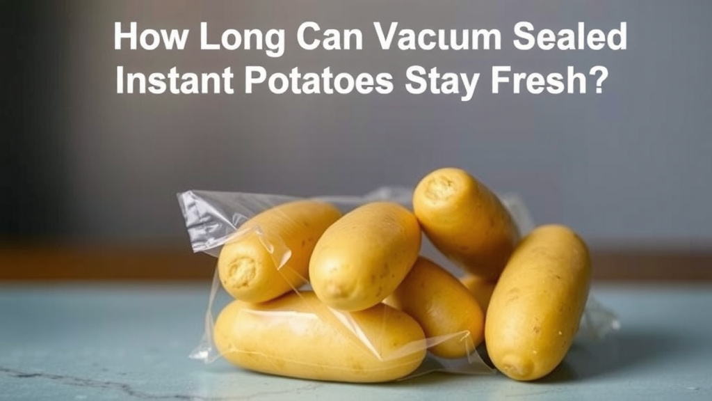 How Long Can Vacuum Sealed Instant Potatoes Stay Fresh?