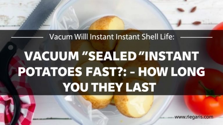Vacuum Sealed Instant Potatoes Shelf Life: How Long Do They Last