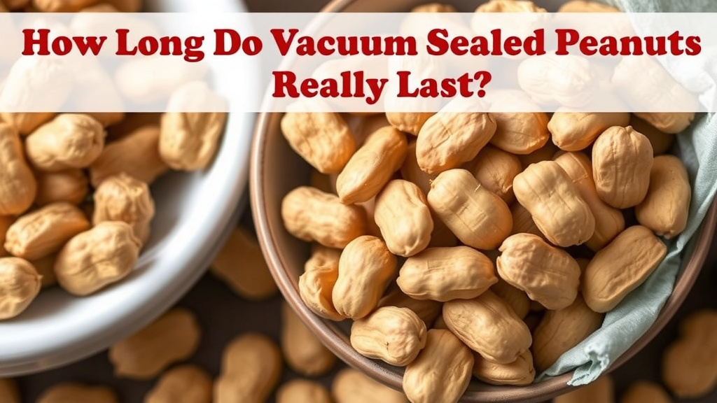 How Long Do Vacuum Sealed Peanuts Really Last?