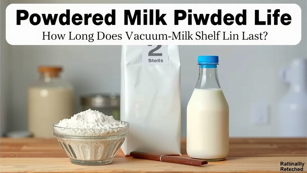 Powdered Milk Shelf Life: How Long Does Vacuum-Sealed Last?