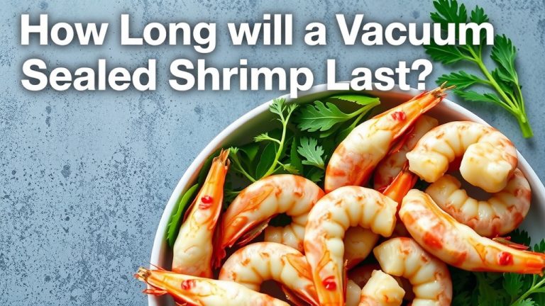 How Long Does Vacuum Sealed Shrimp Last?