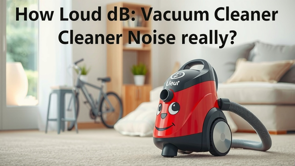 Understanding Vacuum Cleaner Noise Levels