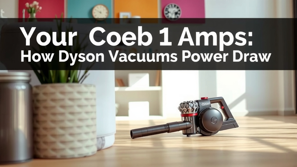 Understanding Your Dyson Vacuum's Power Draw