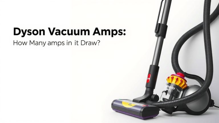 Dyson Vacuum Amps: How Many Does It Draw