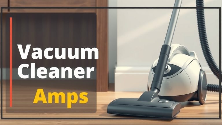 Vacuum Cleaner Amps: How Much Power Do They Use