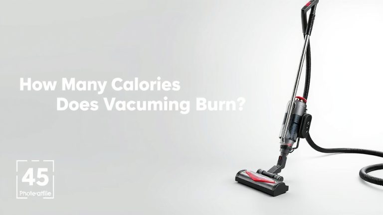 How Many Calories Does Vacuuming Burn?