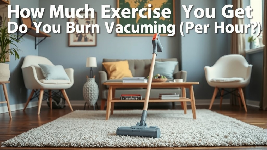 How Much Exercise Do You Get From Vacuuming?
