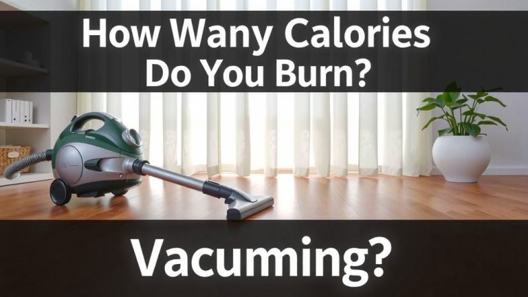 How Many Calories Do You Burn Vacuuming?