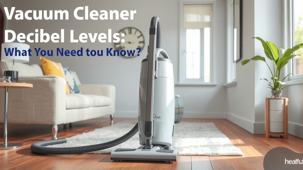 Vacuum Cleaner Decibel Levels: What You Need to Know