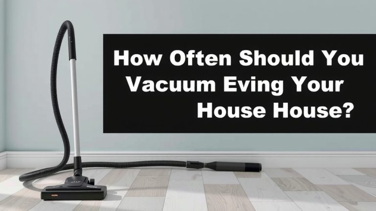 How Often Should You Vacuum Your House