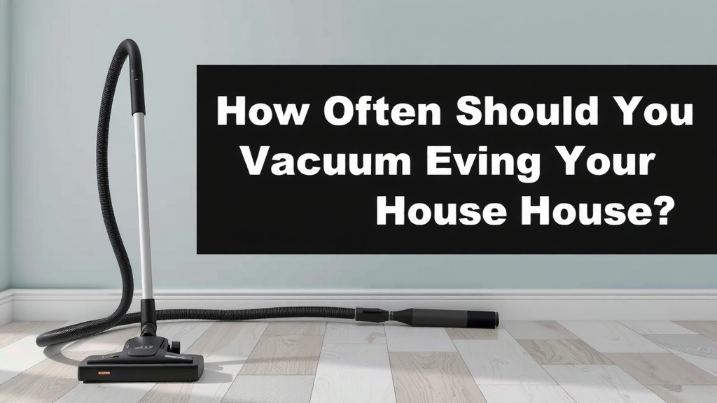 How Often Should You Vacuum Your House