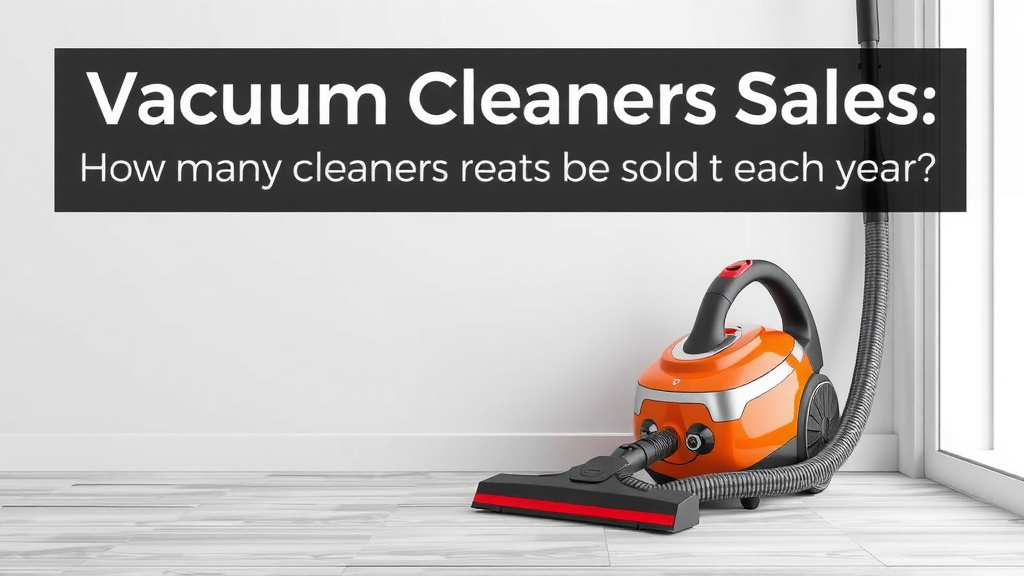 Vacuum Cleaner Sales: How Many Are Sold Annually