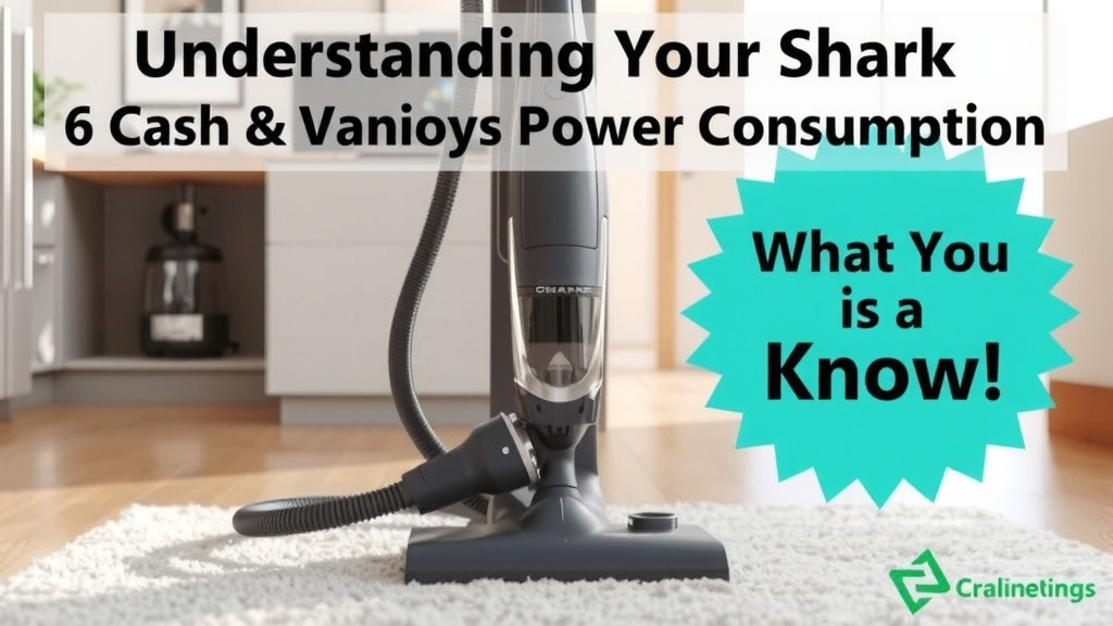 Understanding Your Shark Vacuum's Power Consumption