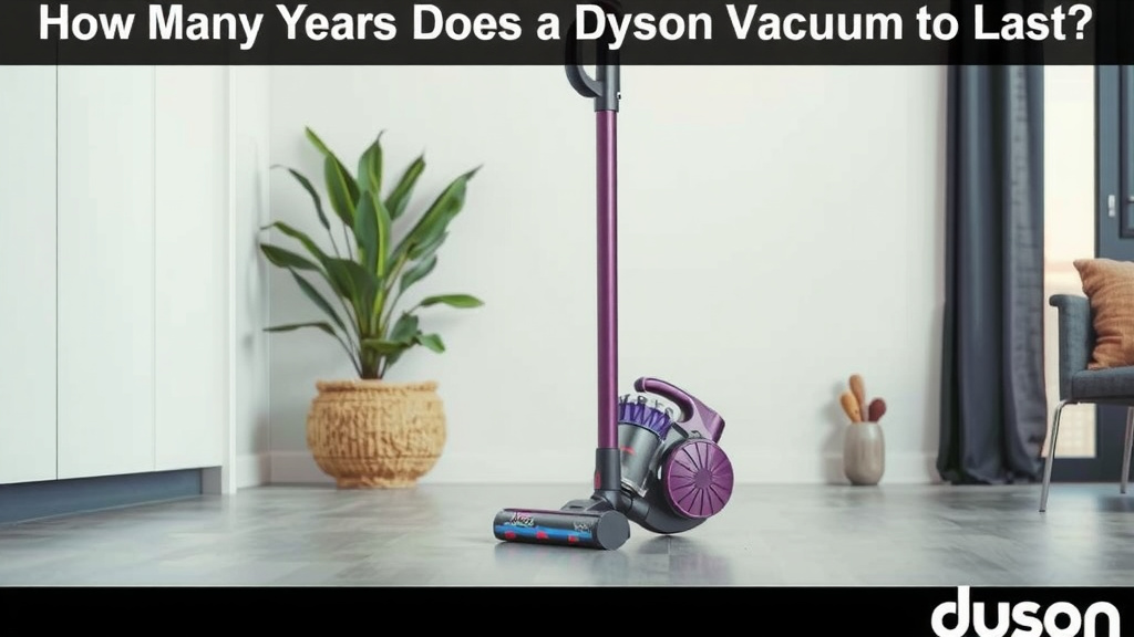 How Long Can You Expect Your Dyson Vacuum to Last?