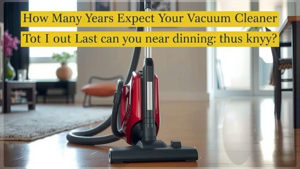 How Long Can You Expect Your Vacuum Cleaner to Last?