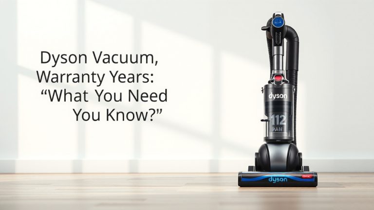 Dyson Vacuum Warranty Years: What You Need to Know