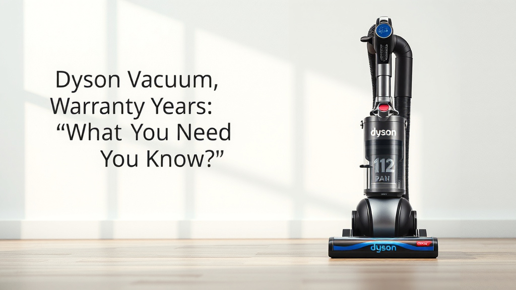 Dyson Vacuum Warranty Years: What You Need to Know