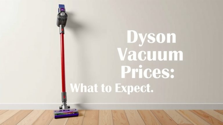 Dyson Cordless Vacuum Prices: What to Expect