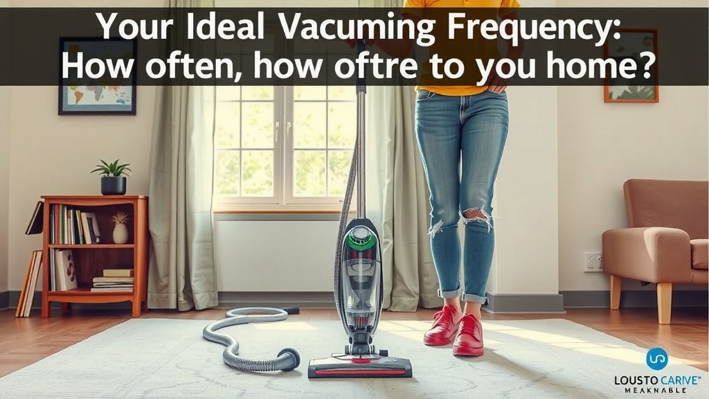 Your Ideal Vacuuming Frequency Schedule