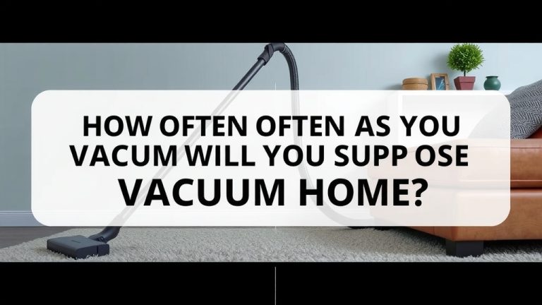 How Often Should You Vacuum Your Home?