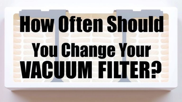 How Often Should You Change Your Vacuum Filter