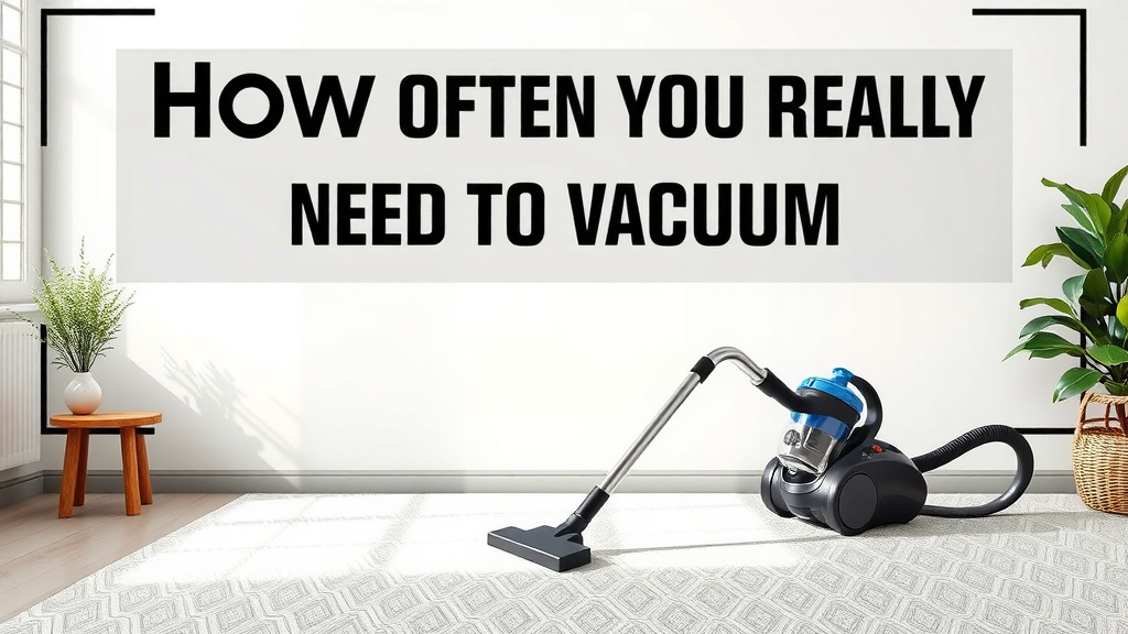 How Often Do You Really Need to Vacuum?