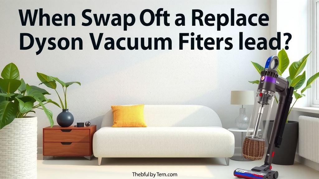 When to Swap Out Your Dyson Vacuum Filters