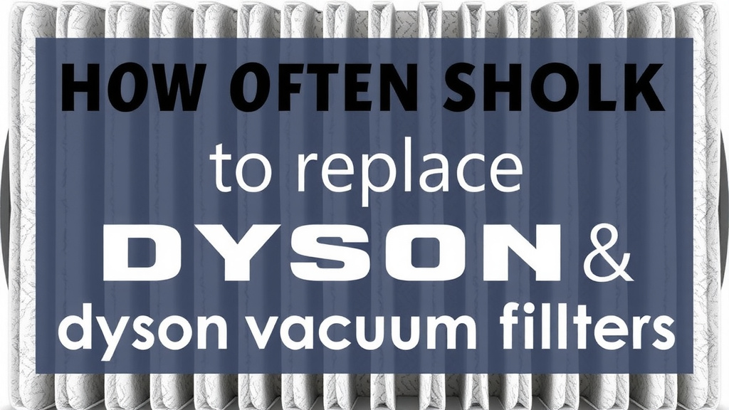 How Often to Replace Dyson Vacuum Filters
