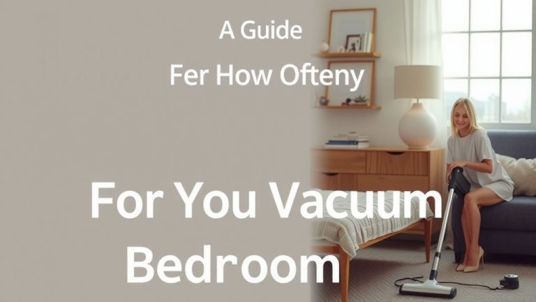How Often Should You Vacuum Your Bedroom? A Guide