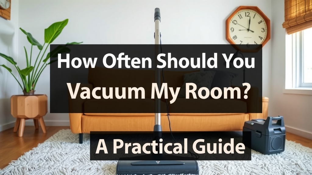 How Often Should You Vacuum Your Room? A Practical Guide