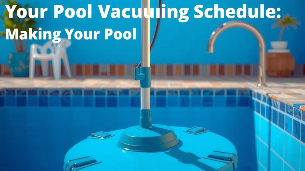 Your Pool Vacuuming Schedule: Making It Shine