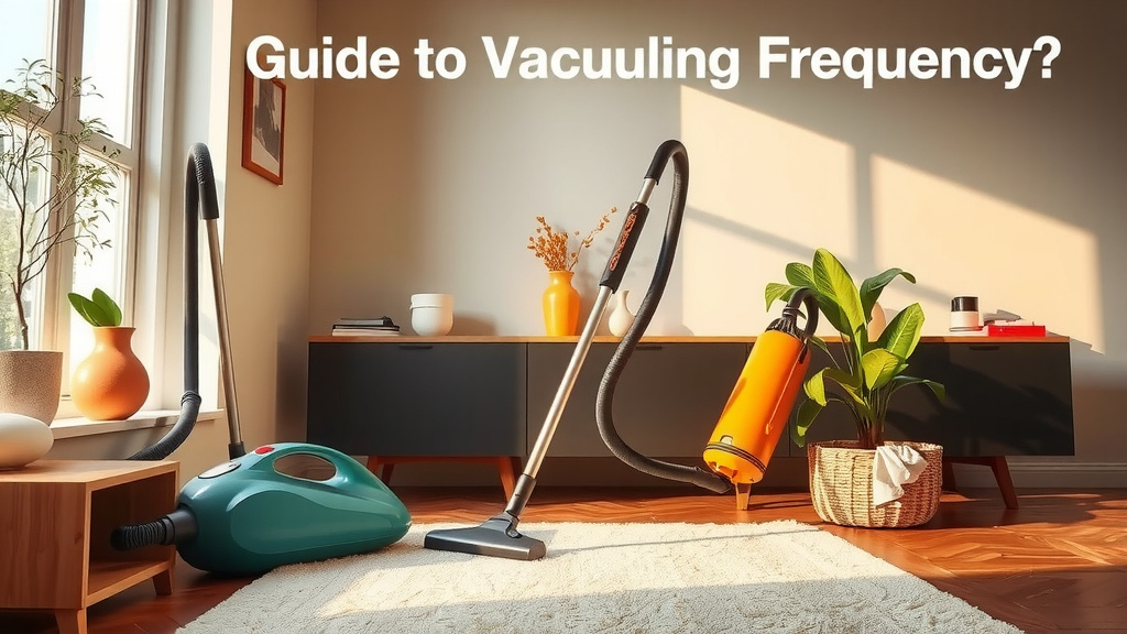 Your Guide to Vacuuming Frequency