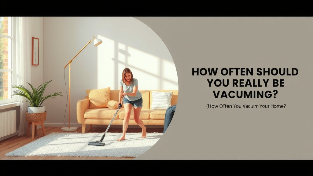 How Often Should You Really Be Vacuuming?