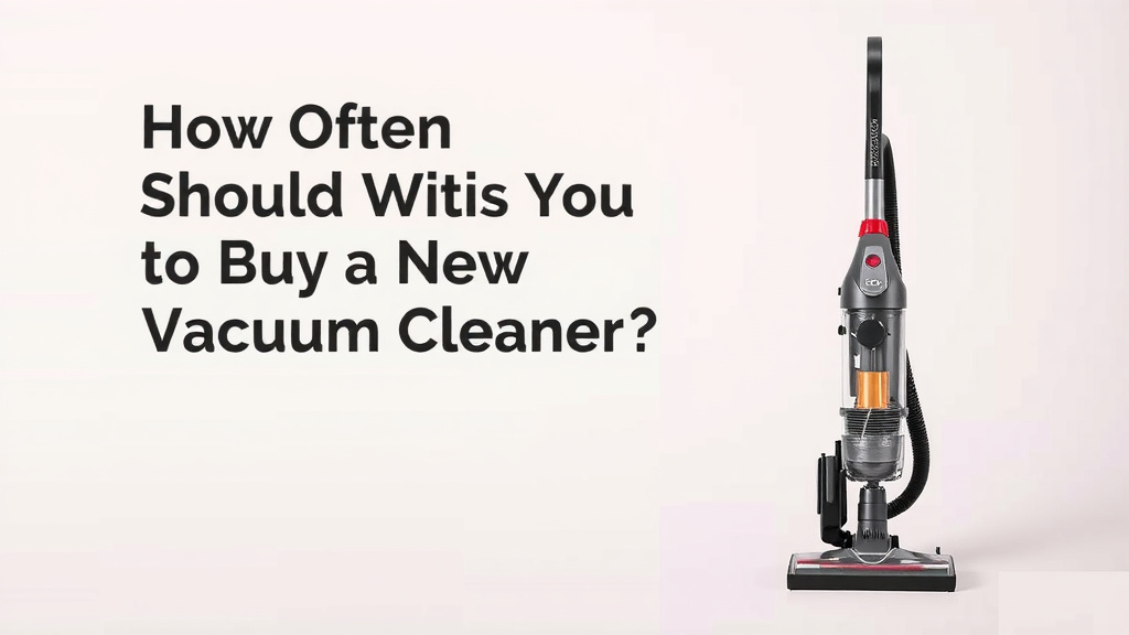 How Often Should You Buy a New Vacuum Cleaner?
