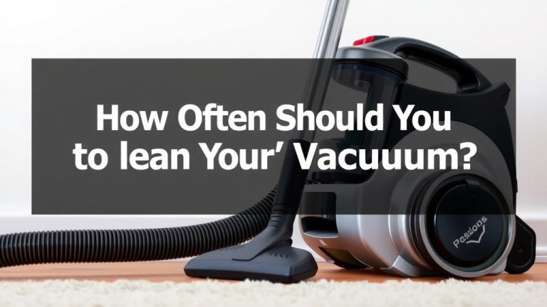 How Often Should You Clean Your Vacuum Cleaner
