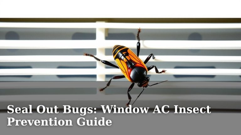 Seal Out Bugs: Window AC Insect Prevention Guide
