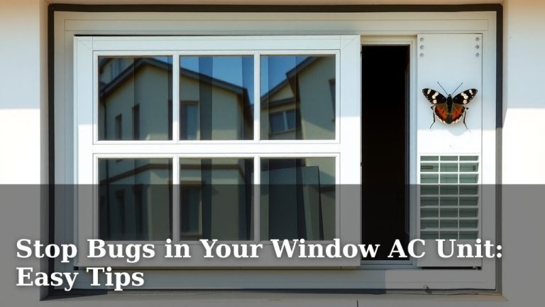 Stop Bugs in Your Window AC Unit: Easy Tips