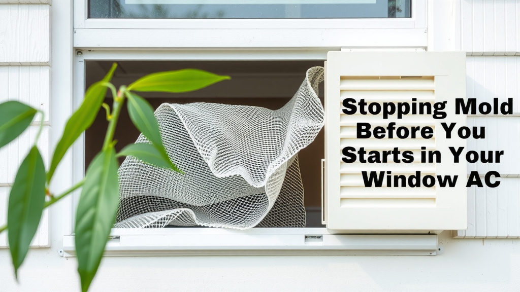 Stopping Mold Before It Starts in Your Window AC