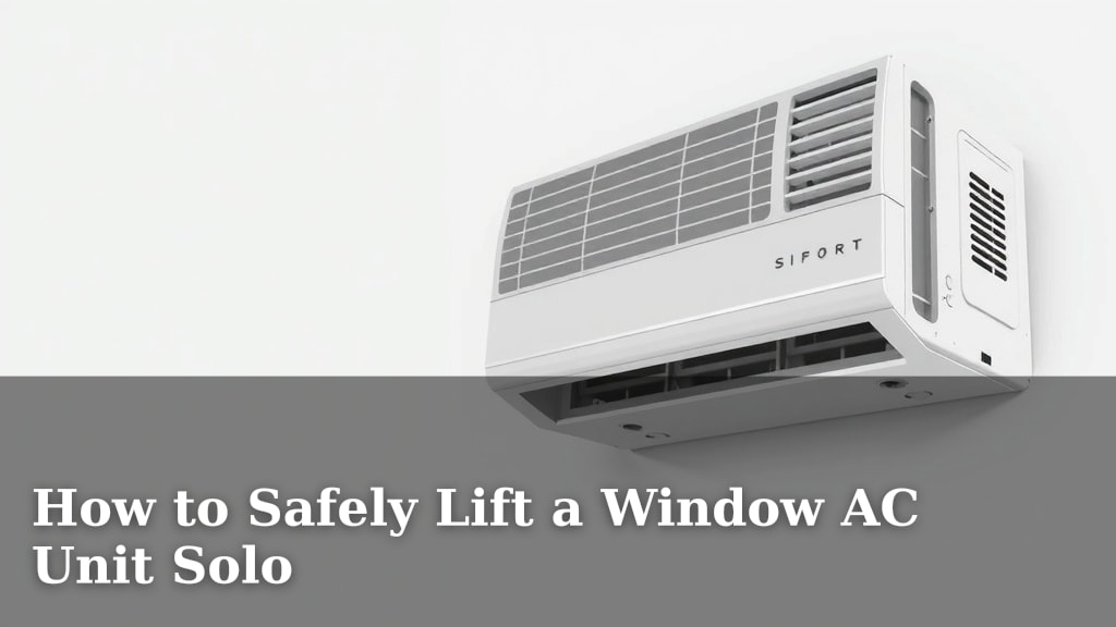 How to Safely Lift a Window AC Unit Solo