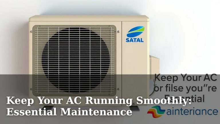 Keep Your AC Running Smoothly: Essential Maintenance