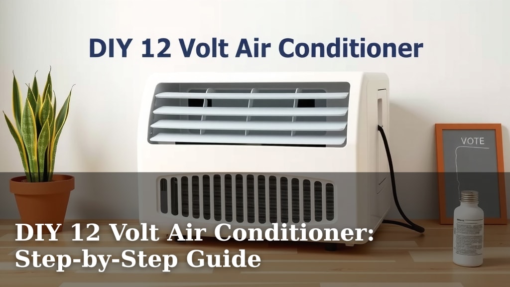 DIY 12 Volt Air Conditioner: Step-by-Step Guide