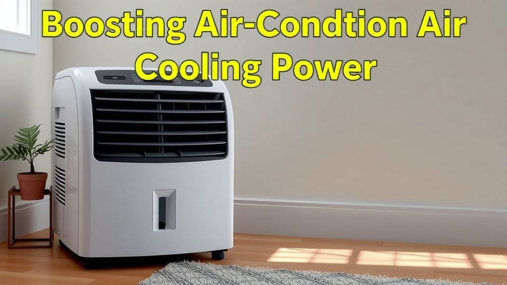 Boosting Your Portable Air Conditioner's Cooling Power