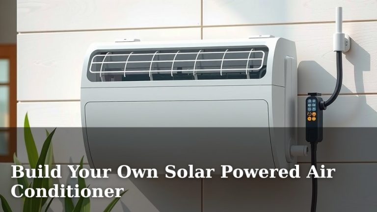 Build Your Own Solar Powered Air Conditioner