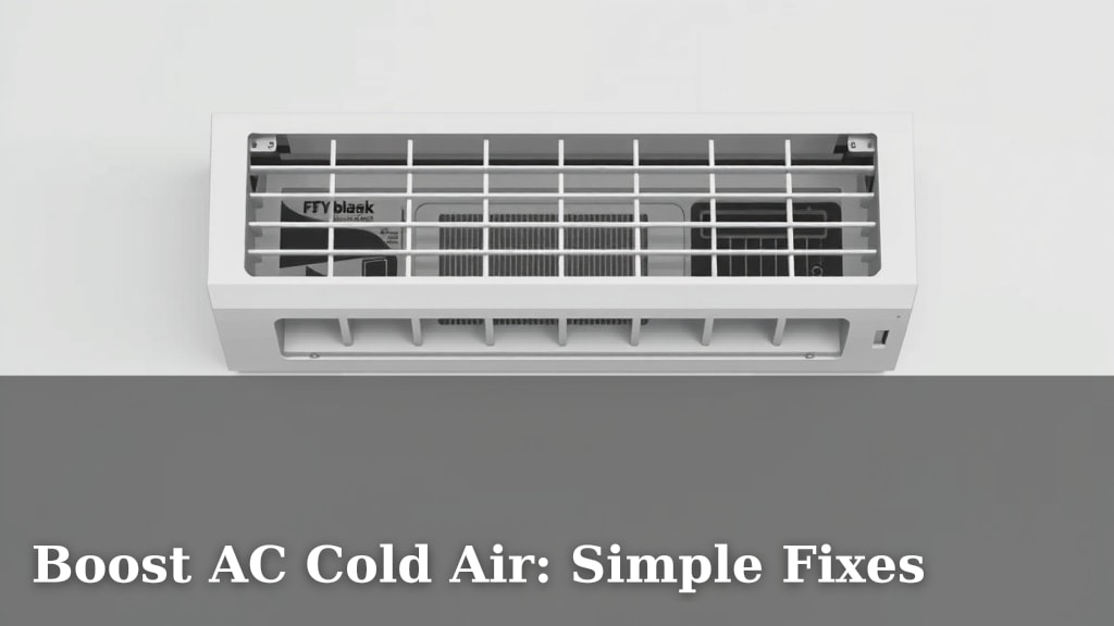 Boost AC Cold Air: Simple Fixes