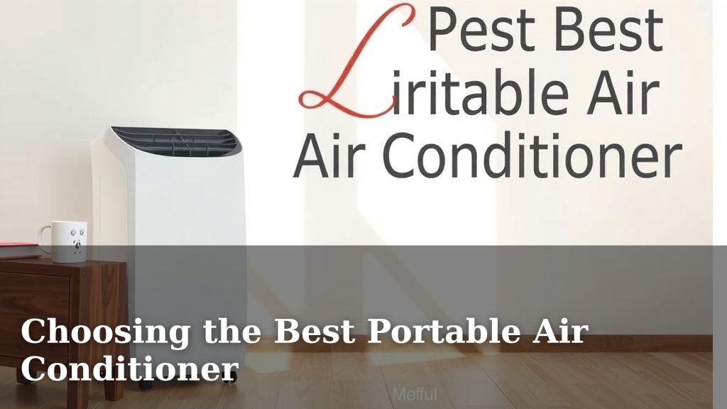Choosing the Best Portable Air Conditioner