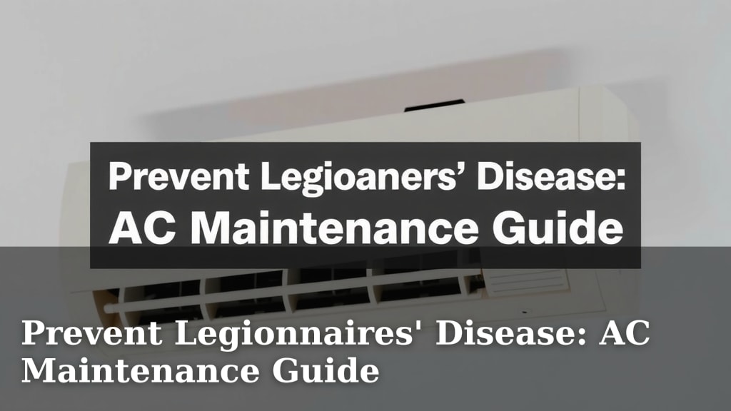 Prevent Legionnaires' Disease: AC Maintenance Guide