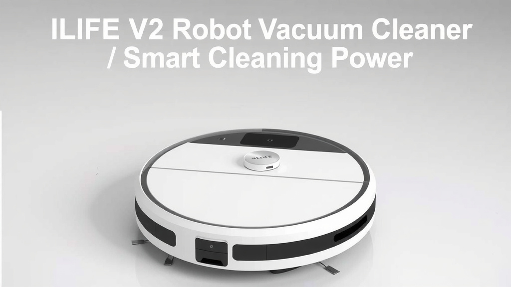 ILIFE V2 Robot Vacuum Cleaner Review: Smart Cleaning Power