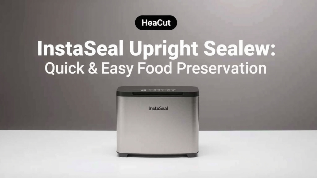 InstaSeal Upright Vacuum Sealer Review: Quick & Easy Food Preservation